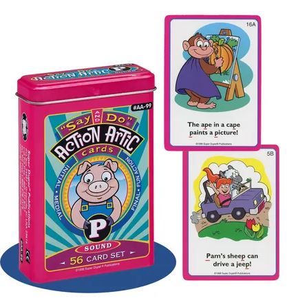 Say and Do /P/ Action Artic Cards