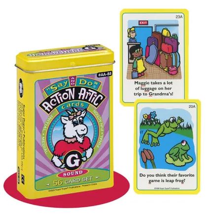 Say and Do /G/ Action Artic Cards